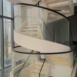 Round Glass Stair