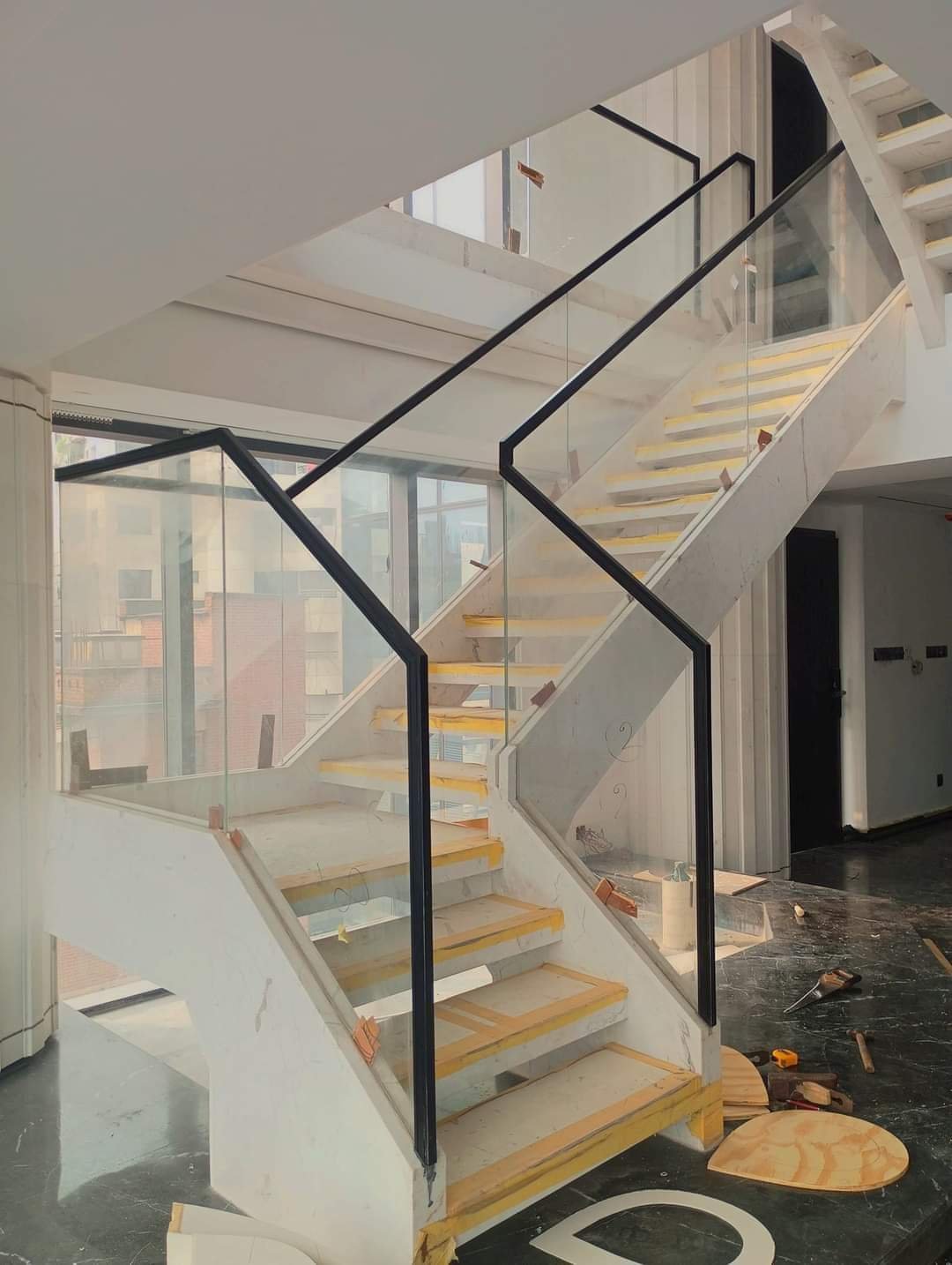 Glass Railing Stair